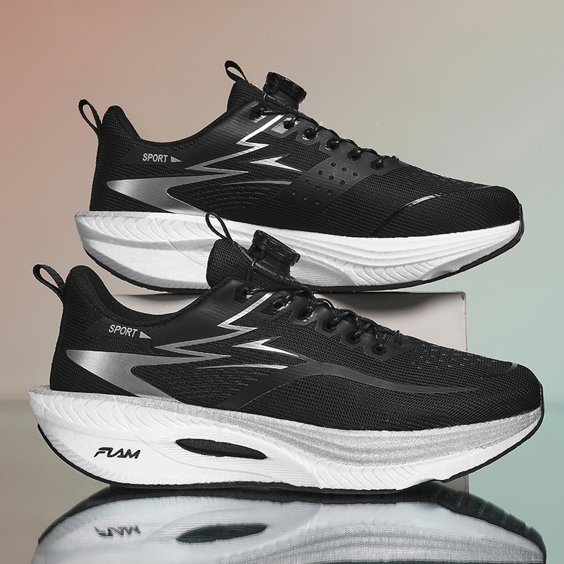 Running Shoe Carbon - Marathon Men Running Shoes Sports Carbon
