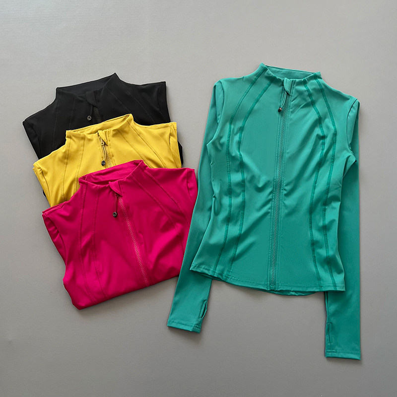Running Gears - Women Full Zip Long Sleeve Athletic