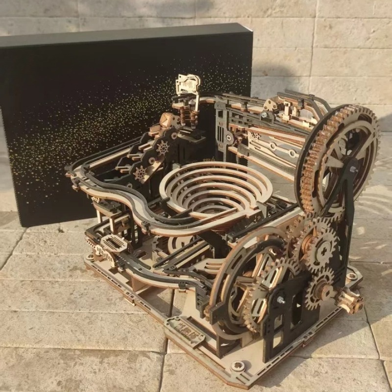 3D Wooden Ball Run Gears Sets  - Running Gear Track recension och pris