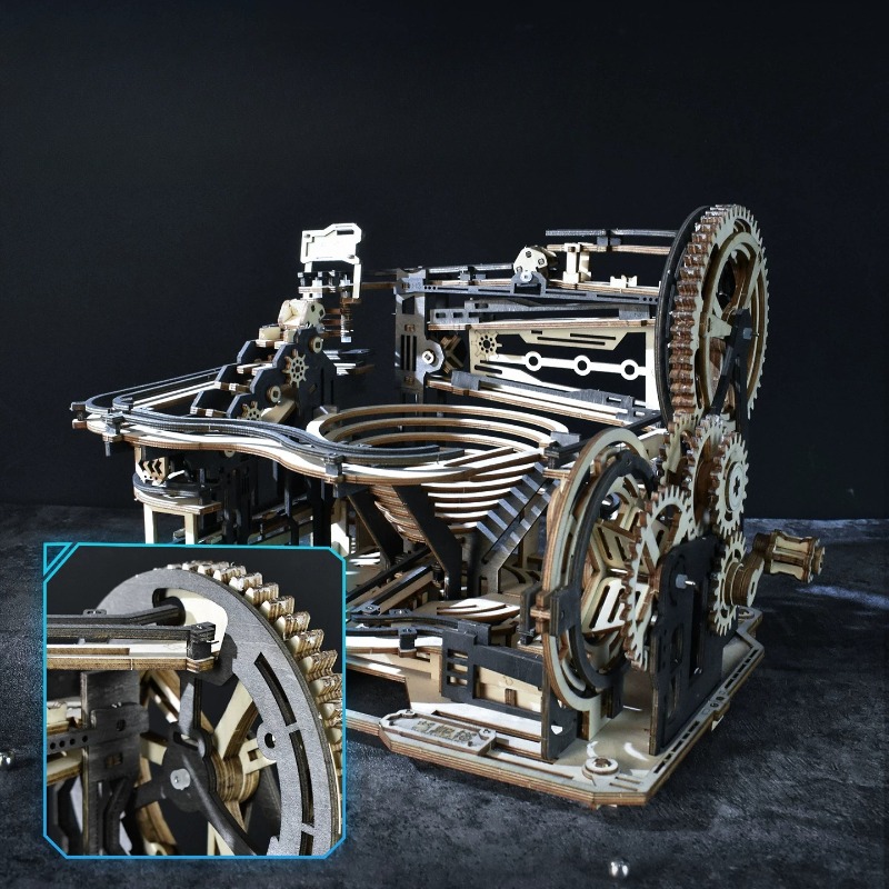 3D Wooden Ball Run Gears Sets  - Running Gear Track recension och pris