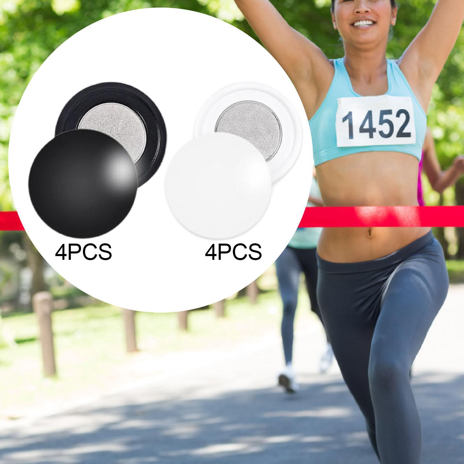4 Pair Magnetic Race Bib Clips - Running Gear Track recension och pris
