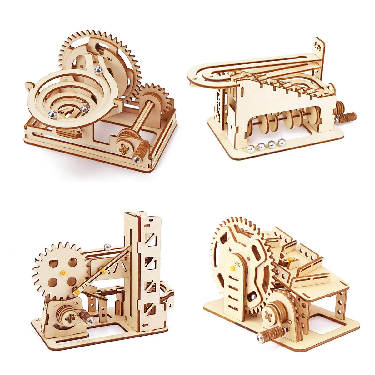 DIY Mechanical Iron Ball Maze  - Running Gear Track recension och pris