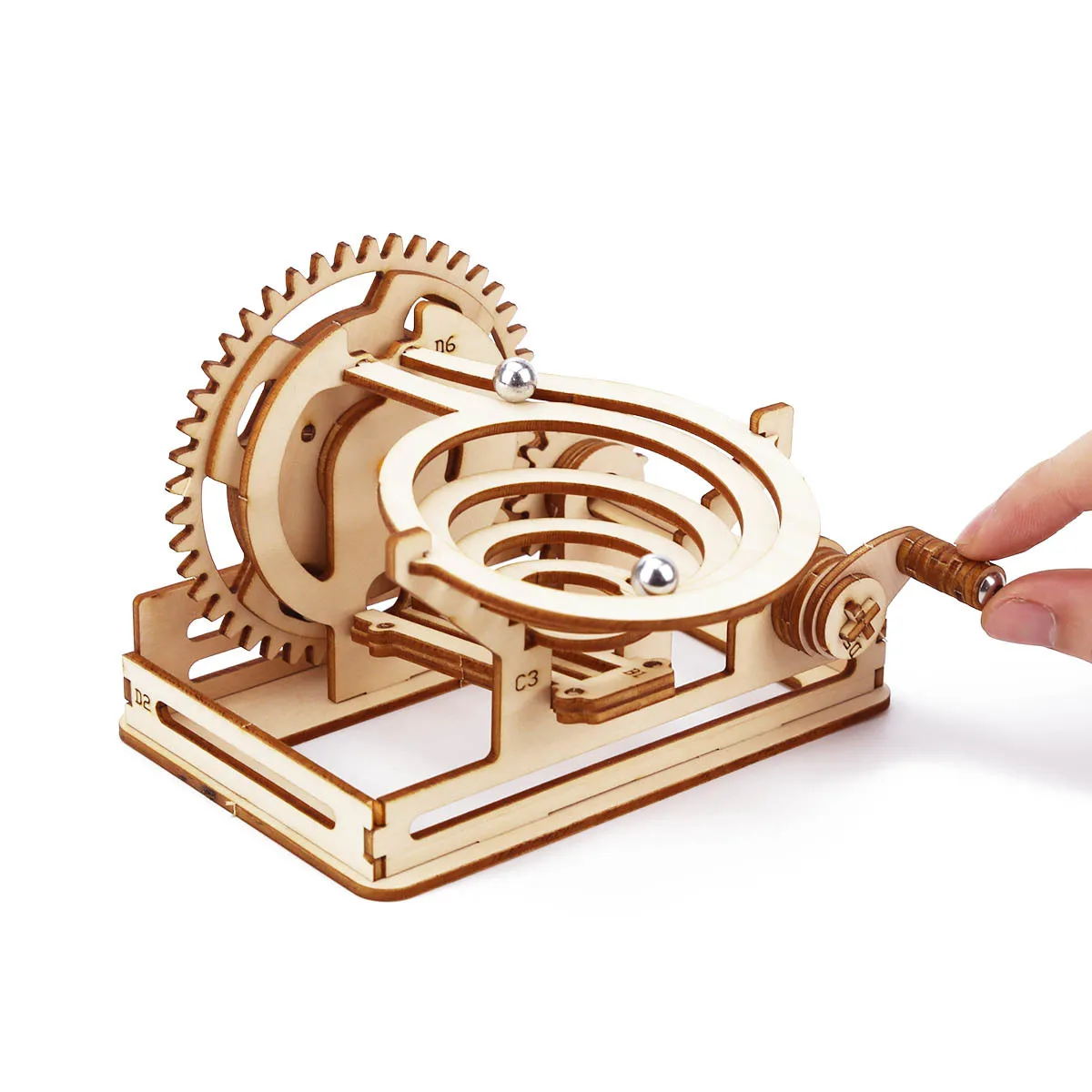 DIY Mechanical Iron Ball Maze  - Running Gear Track recension och pris