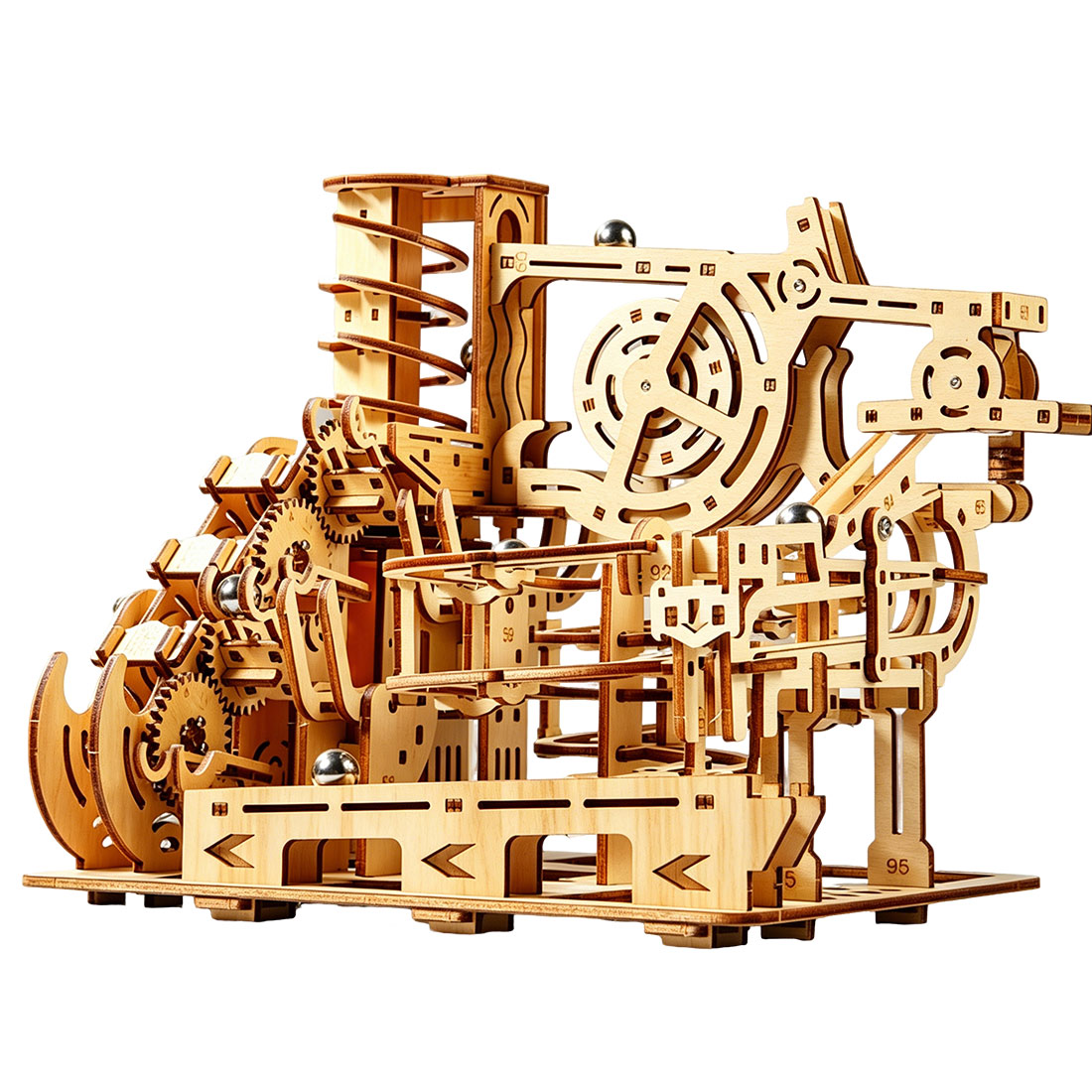 3D Wooden Puzzle Mechanical Ma - Running Gear Track recension och pris